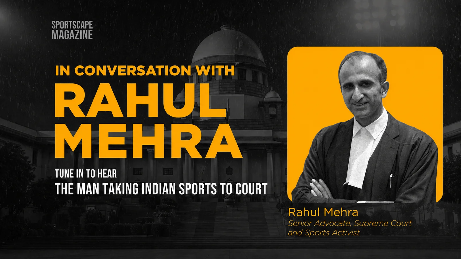 Rahul Mehra, Senior Advocate Supreme Court