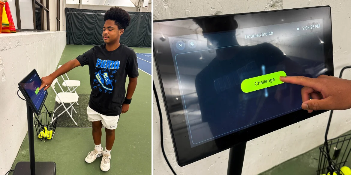 Tennis Line AI officiating technology developed for Local Courts and amateur tennis matches